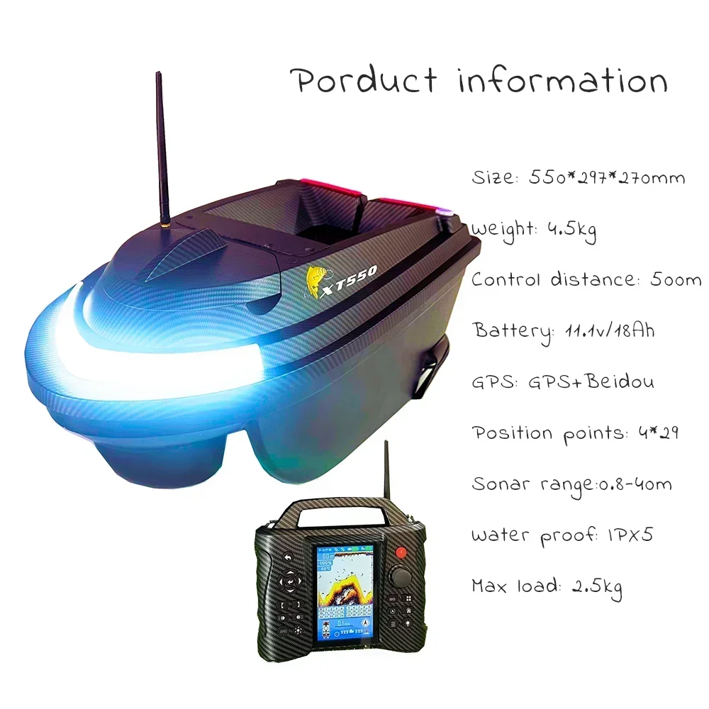 В наличии Новинка: Прикормочны – обзор и цена Fishing Boat Gps
